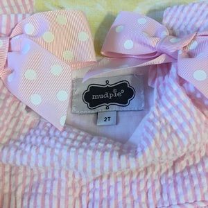 Mud Pie Matching Sets - 2T Smocked Easter set Mud Pie Matching Sets - 2T Smocked Easter set